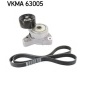 VKMA63005 Поликлиновой ременный комплект