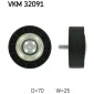VKM32091 Ролик приводного ремня Citroen