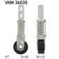VKM36035 Ролик натяжителя поликлинового