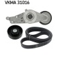 VKMA31016 Поликлиновой ременный комплект