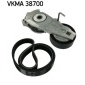 VKMA38700 Поликлиновой ременный комплект