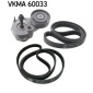 VKMA60033 Поликлиновой ременный комплект