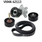 VKMA62113 Поликлиновой ременный комплект