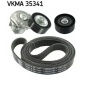 VKMA35341 Поликлиновой ременный комплект