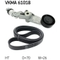 VKMA61018 Поликлиновой ременный комплект