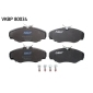VKBP80034 SKF Комплект тормозных колодок,