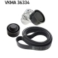 VKMA36334 Поликлиновой ременный комплект