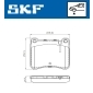SKF VKBP80495
