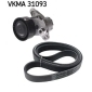 VKMA31093 SKF Поликлиновой ременный комплект