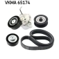 VKMA65174 Поликлиновой ременный комплект