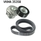VKMA35358 Поликлиновой ременный комплект