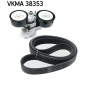 VKMA38353 Поликлиновой ременный комплект