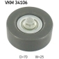 VKM34106 SKF Ролик