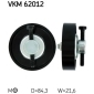 VKM62012 Skf Ролик натяжителя ремня Micra