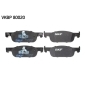 VKBP80020 SKF Комплект тормозных колодок,