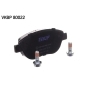 VKBP80022 SKF Комплект тормозных колодок,