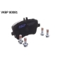 VKBP80081 SKF Комплект тормозных колодок,