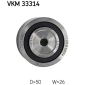 VKM33314 SKF Ролик ремня приводного CITROEN