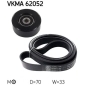 VKMA62052 SKF Поликлиновой ременный комплект