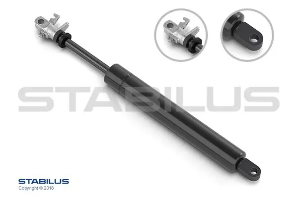 705563 Газовая пружина, установка