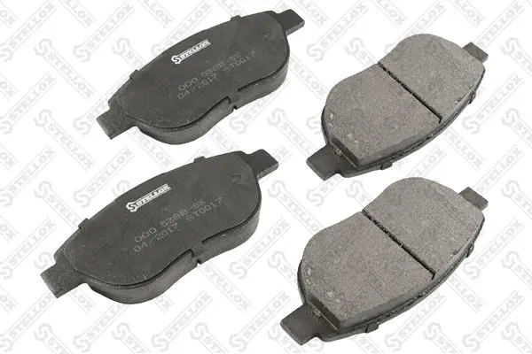 000 538B-SX 000 538B SX колодки дисковые