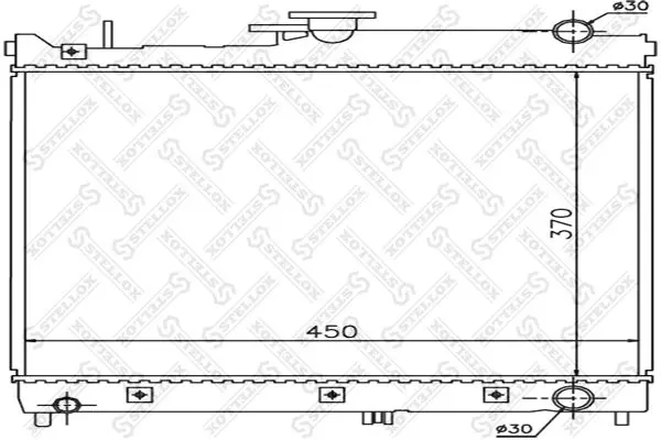 10-26249-SX Радиатор SUZUKI JIMNY 1.3I 16V