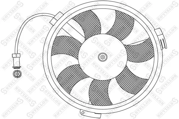 29-99013-SX Вентилятор охлаждения VW
