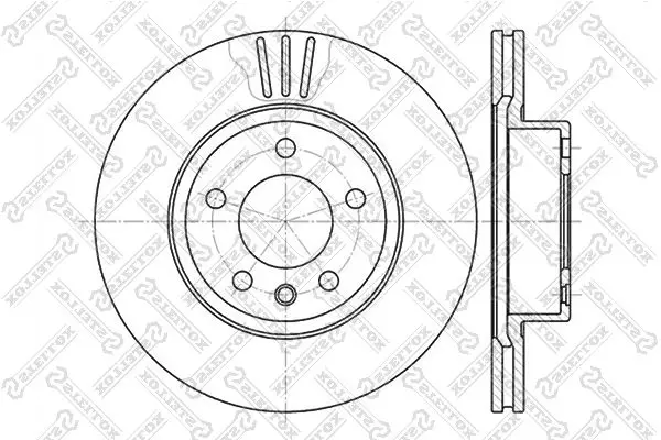 6020-3620V-SX Диск торм.Opel Omega 2.0 94>