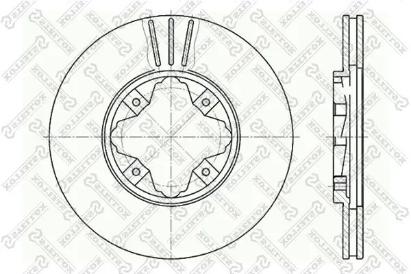 60209940VSX Диск торм. пер.