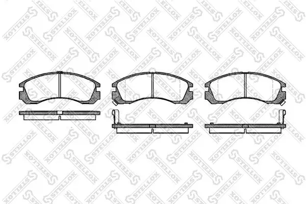 365002-SX Колодки дисковые п. Mitsubishi