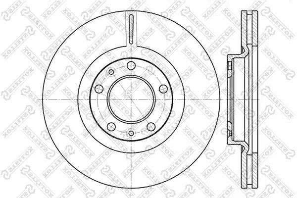 6020-3723V-SX 6020 3723V SX диск тормозной
