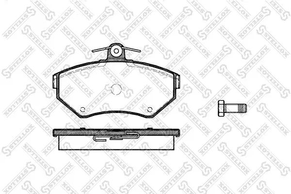 642 010B-SX 642 010B SX колодки дисковые