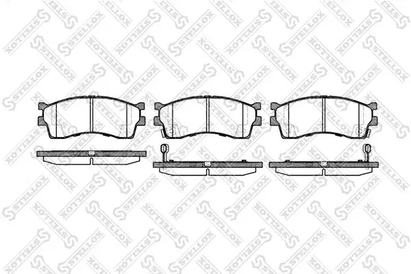 426032-SX Колодки дисковые п. Kia Clarus
