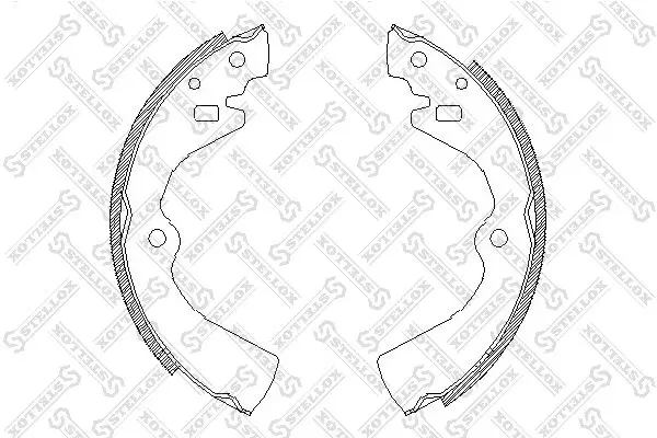 138100-SX Колодки барабанные NISSAN