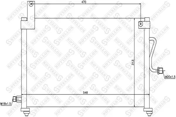 10-45026-SX 10 45026 SX_=AVA DW5044=NS94751=OEDW 96569392 !РАД