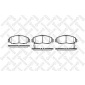 758012SX Колодки дисковые п. Honda Jazz