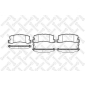 225022SX Колодки дисковые з. Toyota