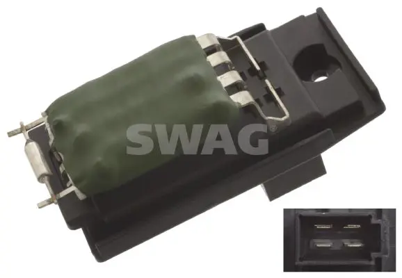 50945415 Детали отопителя SWAG