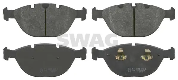 SWAG 20916501 Комплект передних тормозных