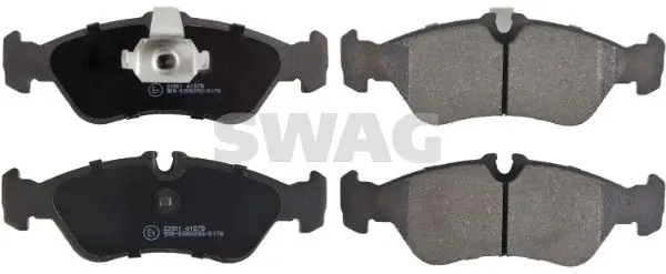 SWAG 10916160 Комплект тормозных колодок