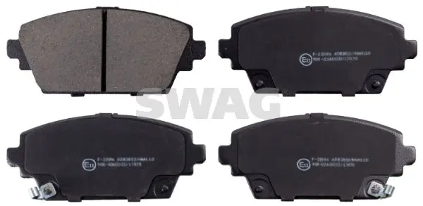 SWAG 82916389 Комплект тормозных колодок