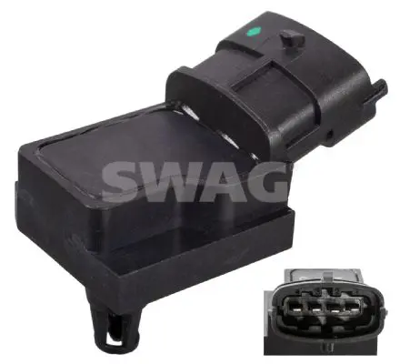 SWAG 33103730 Датчик, давление во впускной