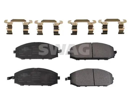 SWAG 33105394 Комплект тормозных колодок,