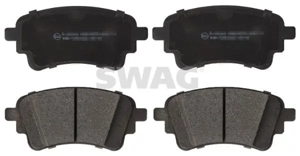 SWAG 33109321 Комплект тормозных колодок,