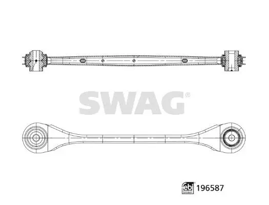 SWAG 33112252 Рычаг независимой подвески
