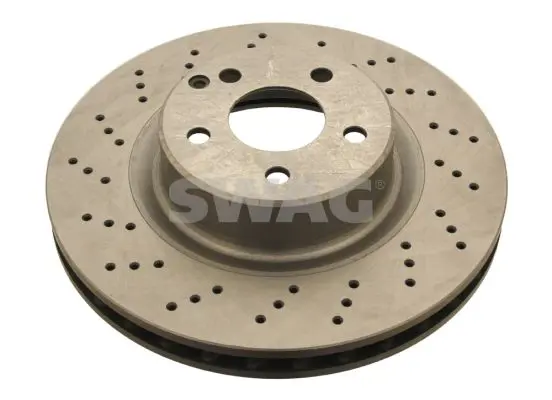 Swag 10921086 диск тормозной передни MB W220