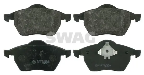 SWAG 30916280 Комплект тормозных колодок