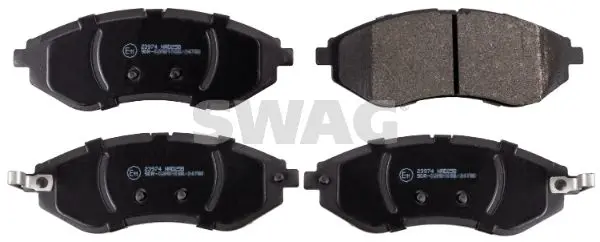 SWAG 89916721 Комплект тормозных колодок
