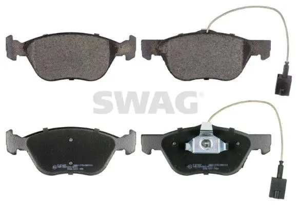 SWAG 74916849 Комплект тормозных колодок