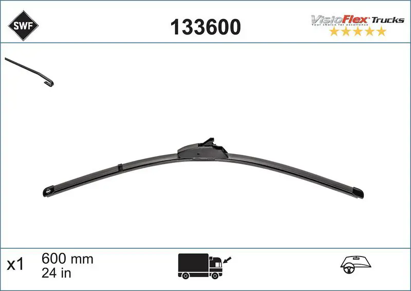 SWF 133600 Щетка стеклоочистителя